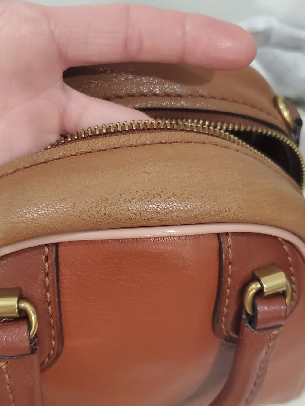 Coach Marleigh Satchel in Colorblock - PRICE IS FIRM - Picture 15 of 15